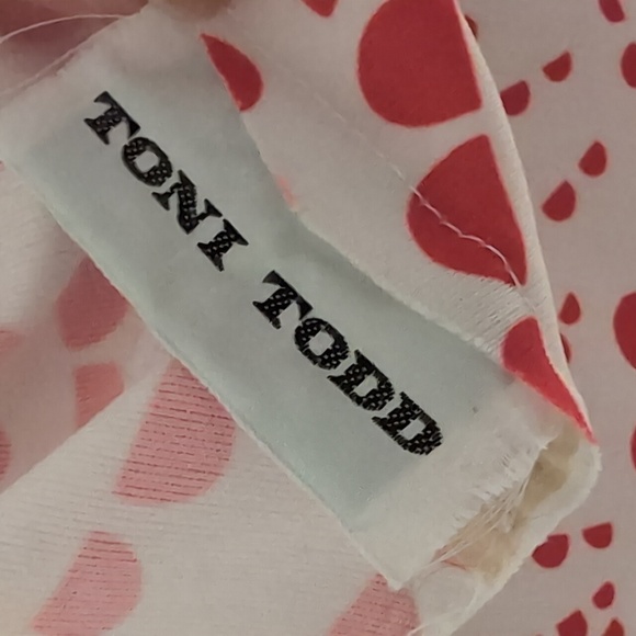 70s Stylish Red and White Women's Jumpsuit - Picture 7 of 7